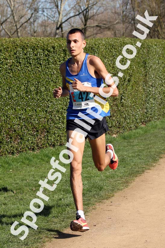 Mens Northern 12 Stage Road Relay, Stanley Park, Blackpool. Photo: David T. Hewitson/Sports for All Pics